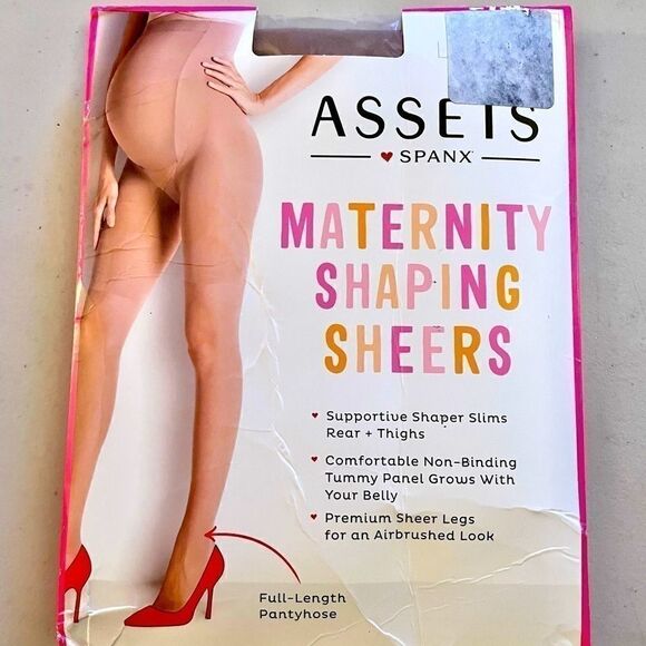 MATERNITY SHAPING SHEERS ASSETS by SPANX TAUPE SIZE 4 - Picture 1 of 2